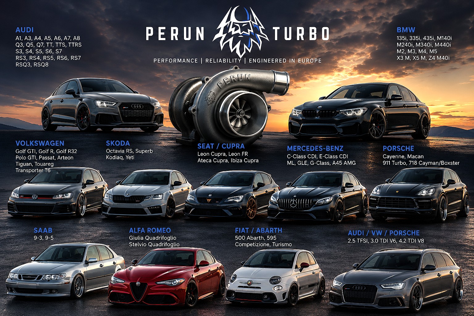 Perun Turbo upgrades and Stage 3 ECU tuning Australia
