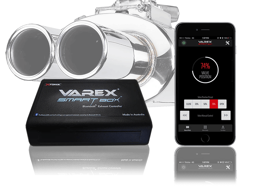 XForce VAREX SmartBox Bluetooth controller and smartphone app