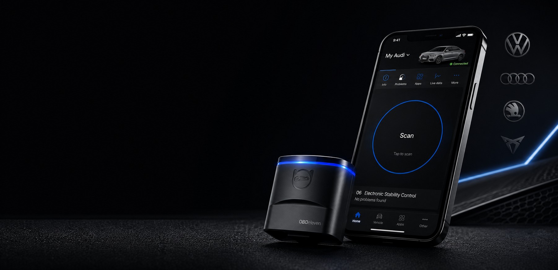 OBDeleven 2 NextGen diagnostic and coding tool for Volkswagen Group vehicles