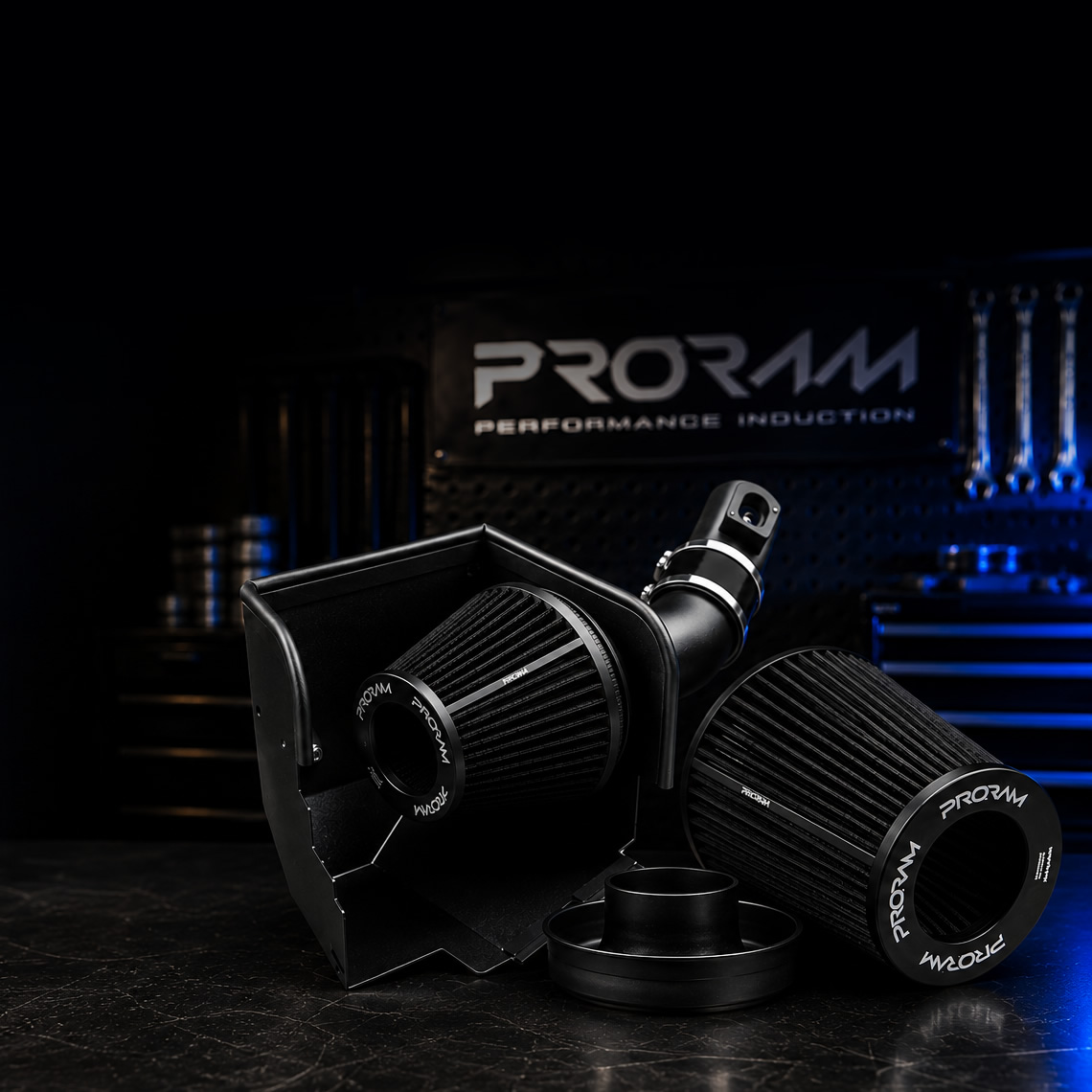 PRORAM performance intake and air filter upgrades