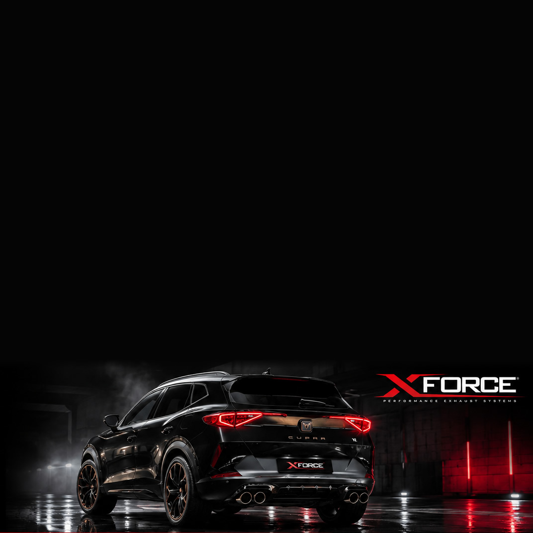 XForce performance exhausts for Audi, Volkswagen, BMW, Mercedes-Benz, MINI, Cupra and Skoda