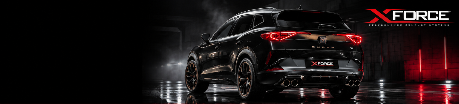 XForce performance exhausts for Audi, Volkswagen, BMW, Mercedes-Benz, MINI, Cupra and Skoda