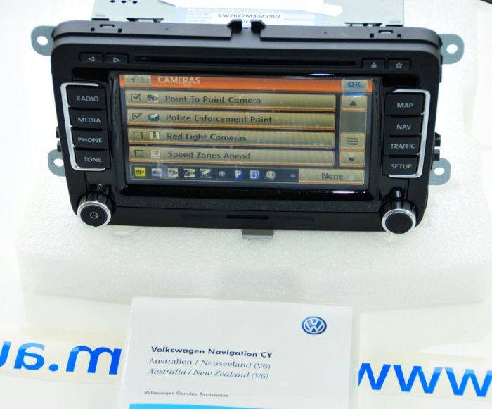 VW RNS 510 R GPS Navigation Sat Nav - Euro Car Electronics - eurocarupgrades.com.au