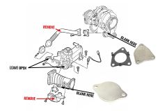 Audi A4 A5 A6 A7 Q7 VW Amarok 3.0 TDI V6 EGR Cooler Delete Darkside Developments
