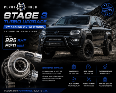 Perun Stage 3 Turbo Upgrade for VW Amarok 2.0 TDI BiTurbo | Up to 225 BHP & 520 Nm