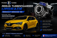 Perun Turbocharger Upgrade Renault Megane RS Genuine OEM 8200940802