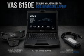 VAS 6150E ODIS Diagnostics Getac S410 Laptop VW AG - Euro Car Electronics - eurocarupgrades.com.au
