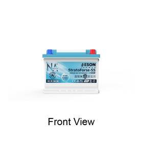 Aeson Power StratoForse H5 LN2 Start Stop 12V 650CCA sodium-ion AGM compatible automotive battery