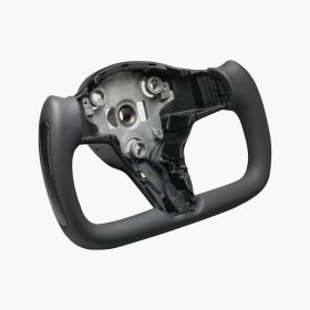 Tesla Model 3 Y Carbon Fiber Side Trim for Yoke Steering Wheel | Premium Auto Parts & Accessories - Euro Car Upgrades - eurocarupgrades.com.au