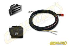 Auto Hill Hold Start Assist RHD SET - Wire Harness + button + coin holder for AUDI A3 8V Facelift -