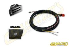 Auto Hill Hold Start Assist SET - Wire Harness + button + coin holder for AUDI A3 8V Facelift -