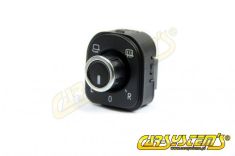 Volkswagen Folding + Adjustable Mirror Switch - CHROME - 5K0959565 5K0959565 | Premium Auto Parts & Accessories - Euro Car Upgrades - eurocarupgrades.com.au