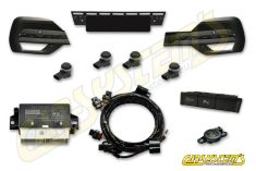 Park Pilot Front w. OPS - 2JG colored bumper for VW Transporter / Multivan - T6.1 -