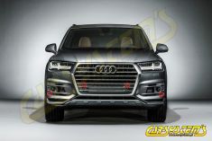 Audi Q7 MY 2017 - APS+ Audi Parking System - Front UPGRADE KIT w. OPS Switch panel: 4M0925301K - lower grille 4M0807681AA / 4M0807682AA CRS919.Q7.F.35 | Premium Auto Parts & Accessories - Euro Car Upgrades - eurocarupgrades.com.au