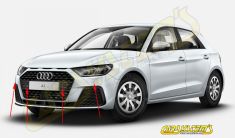 Audi A1 GB - 2019 MY - APS+ Audi Parking System - Front & Rear - 5QA919294B push button 82A925301AA CRS919.GB.FR.AA.N | Premium Auto Parts & Accessories - Euro Car Upgrades - eurocarupgrades.com.au