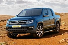 VW Amarok MY 2017 Facelift - Park Pilot Front Upgrade w. OPS based on module 7E0919475 - 2x Black Matt Front Blende CRS919.AMA.F.01 | Premium Auto Parts & Accessories - Euro Car Upgrades - eurocarupgrades.com.au