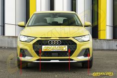 Audi A1 GB Citycarver - APS+ Audi Parking System - Front and Rear Retrofit - 5QA919294B push button 82A925301AA - 16P silver blende CRS919.82A.FR.35.AA | Premium Auto Parts & Accessories - Euro Car Upgrades - eurocarupgrades.com.au