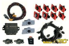 VW Passat B6 3C0 - PDC - Front and Rear - Chrome + PLA 1.5 - Park Line Assist CRS919.PLA.3C0.FR.22 | Premium Auto Parts & Accessories - Euro Car Upgrades - eurocarupgrades.com.au