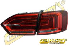 Jetta MK6 LED Taillights + 4x Adapters - For UK and RHD markets 5C6945207A , 5C6945208A , 5C6945307 , 5C6945308A CRS945.5C6.LED.UK | Premium Auto Parts & Accessories - Euro Car Upgrades - eurocarupgrades.com.au