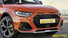 Audi A1 GB Citycarver - APS+ Audi Parking System - Front Retrofit - 5QA919294B push button 82A925301C - Y9B black gloss/matt blende CRS919.82A.F.42 | Premium Auto Parts & Accessories - Euro Car Upgrades - eurocarupgrades.com.au