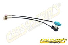 FAKRA Antenna Radio Adapter 2 in 2 Diversity Tuner - MFD -> RCD RNS 510 CRS035.FAKRA2w2.div | Premium Auto Parts & Accessories - Euro Car Upgrades - eurocarupgrades.com.au