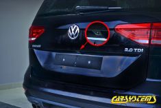 VW Touran 5TA 2015 - High Line Rear View Camera With Guidance Lines Camera in Handle : 5TA827566 / 5NA827566 CRS907.TOU.30 | Premium Auto Parts & Accessories - Euro Car Upgrades - eurocarupgrades.com.au