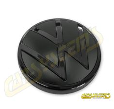 VW Rear Emblem Logo in Black Gloss Colour - 5H0898633
