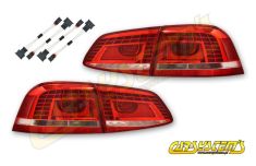 VW OEM Passat B7 Variant 3AF LED Taillights + Adapters - LHD - 3AF945207B, 3AF945208B, 3AF945307E, 3AF945308F CRS945.3AF.LED.01 | Premium Auto Parts & Accessories - Euro Car Upgrades - eurocarupgrades.com.au