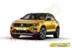 VW T-ROC A11 -> Park Pilot Front & Rear with OPS - 5QA919294 - UPGRADE KIT push button PDC CRS919.TROC.FR.80 | Premium Auto Parts & Accessories - Euro Car Upgrades - eurocarupgrades.com.au