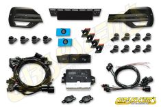 VW Multivan Transporter T6.1 - Park Assist - PLA + PDC Front and Rear SET 5QA919298H for RHD markets - 7L2927212 black gloss bar PLA.T61.FR.RHD.B | Premium Auto Parts & Accessories - Euro Car Upgrades - eurocarupgrades.com.au