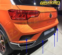 VW T-ROC A11 -> Park Pilot Rear w. OPS - 5QA919283 with OPS CRS919.TROC.R.01 | Premium Auto Parts & Accessories - Euro Car Upgrades - eurocarupgrades.com.au