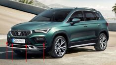 SEAT ATECA FACELIFT - Park Pilot Front & Rear w. OPS KIT 9B9 - 5QA919294x black matt blende CRS919.ATE.FRL.9B9 | Premium Auto Parts & Accessories - Euro Car Upgrades - eurocarupgrades.com.au