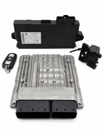BMW ECU Kit Key DME 7614359 MSV80 N52K 2.5L Petrol OEM Genuine Engine Control Unit Set