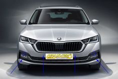 Skoda Octavia NX - Park Pilot Front w. OPS - UPGRADE KIT for cars with silver line grill CRS919.NX.F.03