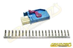 Instrument cluster connector - 1J0972977D + terminals 000979009E CRS.1J0972977D.SET | Premium Auto Parts & Accessories - Euro Car Upgrades - eurocarupgrades.com.au