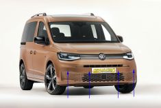 VW Caddy SB - Park Pilot Front w. OPS - Upgrade Kit 5WA919294B / 5WA919294C - Maxi version CRS919.SB.F.07 | Premium Auto Parts & Accessories - Euro Car Upgrades - eurocarupgrades.com.au