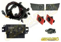 Audi A3 8V S3 - APS+ Audi Parking System - Front UPGRADE KIT w. OPS - Stone Gray Sensor Holder - 5Q0919294 5Q0919294 - version depending of car MY - Stone Gray Sensor Holder 1QP CRS919.8V5.F.13