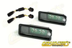 GOLF MK 7 License plate LED ( pair) + Plug&Play " NO ERROR" Adapter CRS943.5G0.LED.01 | Premium Auto Parts & Accessories - Euro Car Upgrades - eurocarupgrades.com.au