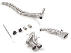 Audi RS6 F2 4.0 TFSI Performance Exhaust Centre pipe Tail pipes Ragazzon | Premium Auto Parts & Accessories - Euro Car Upgrades - eurocarupgrades.com.au