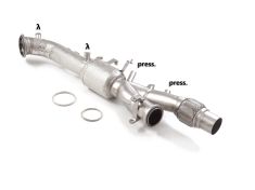 Porsche 911 992 Carrera GTS GPF replacement pipe - Euro Car Upgrades - eurocarupgrades.com.au