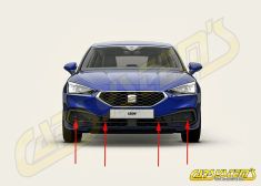 Seat Leon KL - Park Pilot Front w. OPS - Upgrade Kit 5WA919294A / 5WA919294B / 5WA919294C - CITY version CRS919.KL.F.05 | Premium Auto Parts & Accessories - Euro Car Upgrades - eurocarupgrades.com.au