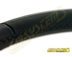 VW GOLF MK 7 - VII - Black Line - Flat Bottom - 5G0419091DLE74 5G0419091 3 Spoke - Multifunction Steering Wheel with DSG 5G0419091DLE74 | Premium Auto Parts & Accessories - Euro Car Upgrades - eurocarupgrades.com.au