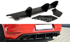 VW Golf 6 GTI Rear diffuser with rear side splitters | Premium Auto Parts & Accessories - Euro Car Upgrades - eurocarupgrades.com.au