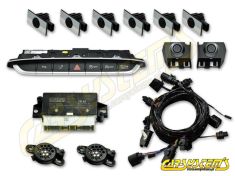 APS+ Audi Parking System - Front & Rear KIT w. OPS  - 1RR Sensor Holder - 5Q0919294 - For Audi TT-  8S0 - UK and RHD
