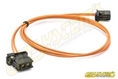 MOST LWL Fiber Optic Cable - 140 cm AUDI / BMW / MERCEDES double fiber optic cable male to male CRS.OPT.140