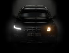 DRL Compared - Volkswagen Amarok LEDriving® halogen headlights upgrade BLACK EDITION OSRAM 