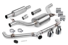 VW Golf MK7 GTI Catback Exhaust System with Front Muffler APR | Premium Auto Parts & Accessories - Euro Car Upgrades - eurocarupgrades.com.au