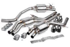 Audi C7 S6 S7 Catback Exhaust System with Center Muffler 4.0 TFSI APR | Premium Auto Parts & Accessories - Euro Car Upgrades - eurocarupgrades.com.au