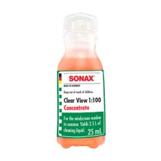 SONAX Clear View 1:100 Concentrate - A highly effective concentrate cleaning additive, for your windscreen washer unit - Euro Car Upgrades - official Sonax distributor - eurocarupgrades.com.au