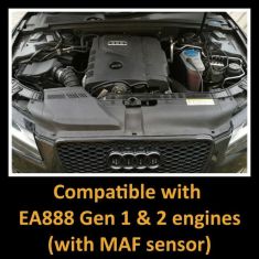Intake Induction Air Filter Kit MST Performance Audi A4 B8 A5 8T 1.8 TFSI EA888 Gen 1-2 | Premium Auto Parts & Accessories - Euro Car Upgrades - eurocarupgrades.com.au